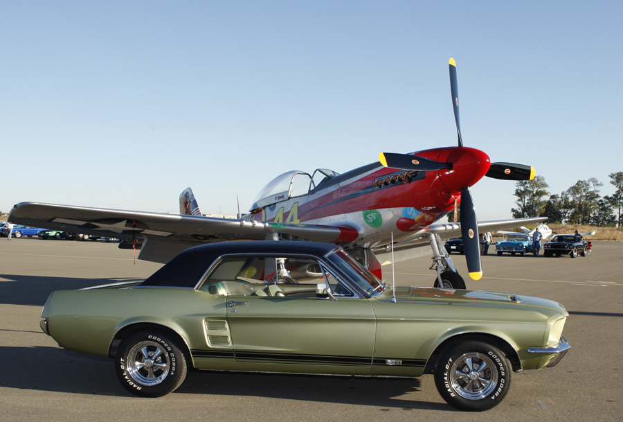1967 Mustang GTA restored by John and Cindy Davenport