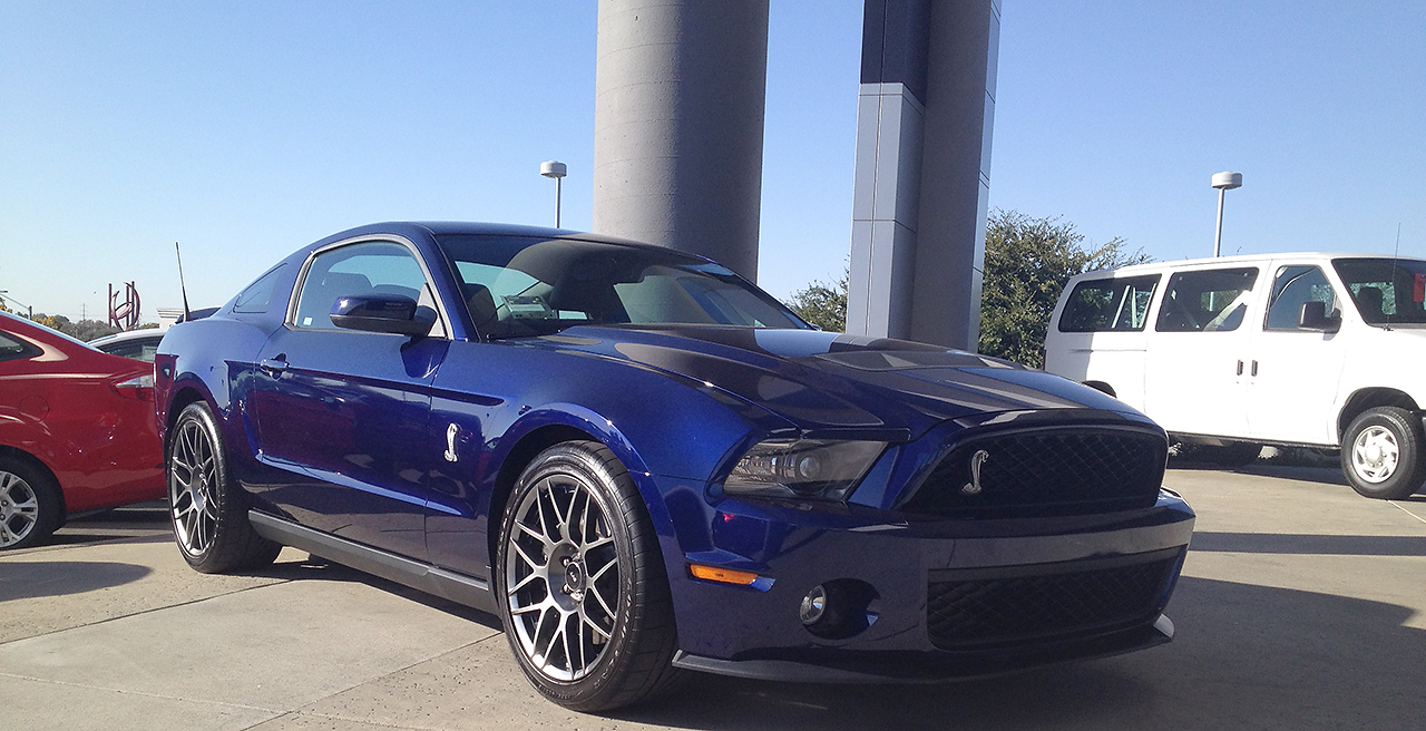 Kona Blue 2012 Shelby GT500 - Sacramento Area Mustang Club